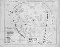 Plan of Regents Park 1827 Thomas Shepherd
