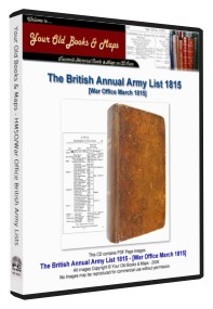 British Army List 1815 Yearly