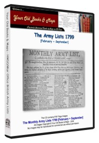 British Army List 1799