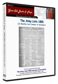 British Army List 1800