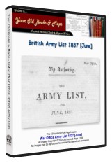 British Army List 1837