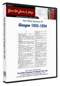 Glasgow Post Office Directory 1933 - 1934