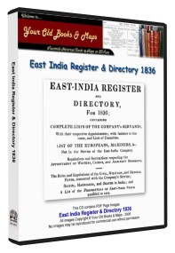 East India Register & Directory 1836