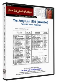 British Army List 1926