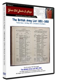 British Army List 1851