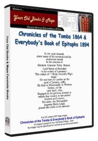 Chronicles of the Tombs & Select Epitaphs 1864