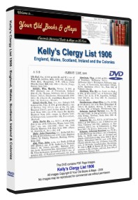 Kelly's Clergy List, Clerical Guide and Ecclesiastical Directory 1906