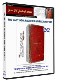 East India Register & Directory 1823