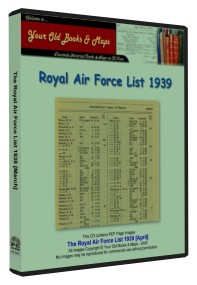 Royal Air Force List 1939