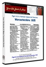 Pigot's Directory of Worcestershire 1835