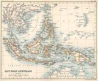 Map of East Indian Archipeligo 1893