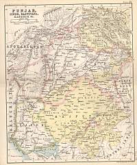 Map of Punjab 1893